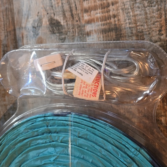 Blue Paper Lantern - Picture 3 of 4